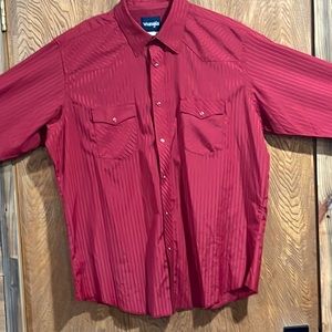 Mens wrangler shirt